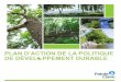 Plan d’action environnemental 2016 · stabiliser le sol 2016-2020 Travaux publics Privilégier des espèces locales permettant de limiter les risques dérosion Nombre de végétaux