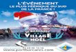 l’événement - Port Barcaresportbarcares.com/download/barcares_village_magique_2015-2016.pdf · décembre, notre réveillon de la Saint-Sylvestre et son feu d’artifice viendront