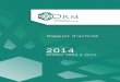 Rapport ORM 2014 2008-2013 V2.1 16 01 2015 · 2016-06-24 · ORM – Rapport d’activité 2014 5 1. Présentation générale Ce sixième rapport concernant les années 2008 à 2013