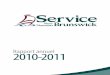 Rapportannuel 2010 -2011 - Service New Brunswick · 2011-09-28 · Rapportdelaprésidente 2010-2011 Ce fut une année des plus excitantes pour Service Nouveau-Brunswick, qui a élaboré
