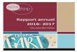 Rapport annuel 2016- 2017 - AQESAP · 2018-08-06 · Mandat : Mises à niveau, modifications et suivis de la base de données relationnelle pour la gestion de la liste des membres,