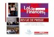 REVUE DE PRESSE · 2017-03-06 · Législatif. L'ordre des experts-comptables et la chambre des notaires de La Réunion organisent une conférence sur la loi de finances 2017, aujourd'hui,