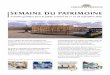 Semaine du patrimoine - Palace of Versailles · Semaine du patrimoine Activités gratuites pour le public scolaire du 17 au 28 septembre 2018 La 35ème édition des Journées européennes
