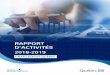 Rapport d’activités 2018-2019 de Financement-QuébecAfin d’alléger le processus et de réduire les délais de réalisation des financements, le conseil d’administration de