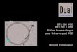 DTJ 301 USB DTJ 301.1 USB Platine tourne-disque pour DJ avec · PDF file 2017-09-19 · Utilisation de votre platine tourne-disque, appelée par la suite platine tourne-disque ou appareil