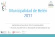 Municipalidad de Belén 2017 - pactodealcaldes-la.eupactodealcaldes-la.eu/wp-content/uploads/2017/10/Estudio-de-Caso-… · de Belén • Usando como referencia las metodologías