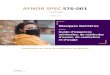 AFNOR SPEC S76-001 · AFNOR SPEC S76-001 27 Avril 2020 Version 1.10 Masques barrières ___ Guide d'exigences minimales, de méthodes d'essais, de confection et d'usage Fabrication