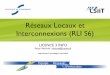 Réseaux Locaux et Interconnexions (RLI S6)clarinet.u-strasbg.fr/~merindol/uploads/Teaching/CM-RLI-PARTIE1.pdf · •Présentation de l'architecture d'un réseau d'entreprise. •