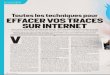 Effacez vos traces sur internet - zatram.free.frzatram.free.fr/IMG/pdf/effacez_vous_traces_sur_internet.pdf · sur Internet est une seconde menace : non seulement les sites savent