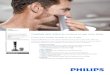OneBlade taille, définit les contours et rase votre barbe · 2016-04-22 · Philips OneBlade Pro Batterie Li-ion rechargeable Sabot de précision 14 hauteurs de coupe Utilisable