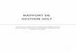 RAPPORT DE GESTION 2017 - BMCI · 2018-06-19 · 4 RETROSPECTIVE DE L’ANNEE 2017 L’année 2017 a été conduite sous les signes de l’efficacité opérationnelle et de la performance