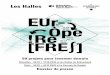 Les Hallesde+… · 50 projets pour inventer demain Bruxelles - 09.10 > 11.10.2015 @ Les Halles de Schaerbeek Paris - 30.10 > 01.11.2015 @ Le Carreau du Temple Dossier de presse