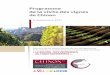Programme de la visite des vignes de Chinon€¦ · nouveau par la mise en œuvre de la bio-protection active. 1-L’agressivité des vins rouges en bouche, c’est tout simplement