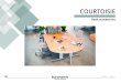COURTOISIE · 2020-05-06 · 2222 olletion 2 3 COURTOISIE The Courtoisie dividers and modesty panels compliment our desks in order to provide greater personal comfort and to create