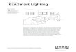 Guide d’achat IKEA Smart Lighting · 2020-08-06 · Suspension/ applique LED diamètre 40 cm et 40×40 cm TRÅDFRI Transfo LED Variation d’intensité sans fil et progressive Varier