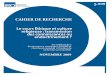CAHIER DE RECHERCHEirq.quebec/wp-content/uploads/2015/03/ECR.pdf · CAHIER DE RECHERCHE Le cours Éthique et culture Par Joëlle Quérin doctorante en sociologie à l’UQÀM et chercheure