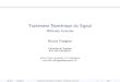 Traitement Num erique du Signaldobigeon.perso.enseeiht.fr/teaching/TNS2/Cours_TNS.pdf · 2012. 11. 5. · Pr e-requis Outils de repr esentation I Variable complexe et Transform ee
