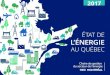 ÉTAT DE L’ÉNERGIE - Quebeccirculaire.org · développement durable, d’optimisation et d’adéquation ... est complexe et éparpillé. Ce manque d’information ... carbone