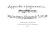 python pour enfants3 - Python pour jeunes débutants de 7 à 97 anspythonpourenfants.free.fr/pydoc/resume_python_pour_enfants.pdf · Les chapitres 10 et 11 introduisent à la création