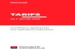 Brochure Tarifaire CLIPRI 2014...Kapsul 18 4.4. Généris : offre destinée aux clients en situation de fragilité financière 19 4.5. Services Bancaires de Base 20 5. IRRÉGULARITÉS