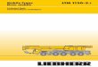 LTM 1130-5 Grue mobile · 2015. 9. 18. · 4 LTM 1130 5.1 ft ft 42 ft 56 ft 70 ft 84 ft 99 ft 113 ft 127 ft 141 ft 156 ft 166 ft 170 ft 180 ft 184 ft 197 ft * T 85% 42 – 197 ft