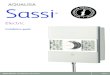 Sassi - Amazon S3 · SassiElectricinstallationinstuctions page5 Important information Wiringinformation Showerrating@240V 8.5kW 35.4A 39.6A 43.8A 40A 40A 45/50A 40/45A Mincable sizemm