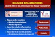 MALADIES INFLAMMATOIRES - SSVQ · 2018. 5. 16. · A. Roussin Prévention primaire Cas clinique d’une arthrite psoriasique Patiente de 50 ans, grande sportive, connue pour arthrite