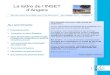 La lettre de l’INSET d’Angers - Le CNFPT · Au sommaire 2 Nos événements 3 Formation au Mind Mapping 4 Cycle de formation professionnelle Chargés de l’inspection en santé