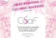 CONGRES I SA FEMMES FRANCOPHONES - APSFapsf.fr/wp-content/uploads/2019/03/CISaF-Presentation-2017.pdf · Déﬁs: place de la SF en intra-extra hospitalier, promo%on de la mobilité