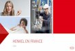 Henkel en France · 3 Henkel en France Présent dans 85% des foyers Numéro 1 des Lessives liquides Plus de 890 m € de ventes nettes en 2018 Numéro 1 des Adhésifs