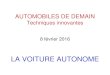 AUTOMOBILES DE DEMAIN - Fondation Communication PSA Peugeot Citroأ«n dأ©cembre 2015 . Aujourd'hui 8
