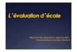Evaluation-d-ecole presentation run-dir 280311ien-stdenis2.ac-reunion.fr/fileadmin/user_upload/st...Un cadre de référence La loi dʼavril 2005 : loi dʼorientation et de programme