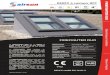 DENFC à vantaux RPT · double vantail à rupture de pont thermique (RPT) en aluminium équipé de ses propres (RPT) ... exigences de tout type de façade ou toiture: bac acier, bardage,