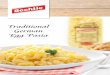 Traditional German Egg Pasta - ALB-GOLD · Bechtle is made with only the best quality durum wheat semolina and fresh eggs. Transparency to the customer is a big part of our philosophy