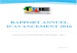 RAPPORT ANNUEL D’AVANCEMENT 2016itie.sn/wp-content/uploads/2018/01/RAA-ITIE-Sénégal-2016-@ITIE.pdf · 30 Juin 2017 RAPPORT ANNUEL D’AVANCEMENT 2016 Activités du Comité National