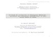Activité de recherche en Pédagogie Médicale : synthèse des ... Dr Misset.pdf · B Misset, Mémoire de Pédagogie Médicale, Année 2007 Année 2006-2007 . Mémoire pour l’obtention