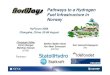 Pathways to a Hydrogen Fuel Infrastructure in Norway€¦ · Norway has unique conditions to be an early adopter of hydrogen in transportation A model was developed (H2Invest) that
