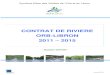 CONTRAT DE RIVIERE ORB-LIBRON 2011 – 2015 · III.1. Présentation générale du Contrat et du programme d’actions 47 III.2. Compétences et moyens de la structure porteuse 55