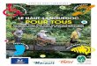 LA MARQUE « TOURISME ET HANDICAP », H A N S O U R D DIC I ... · PRÉSENTATION LE PARC NATUREL RÉGIONAL DU HAUT-LANGUEDOC Le Parc naturel régional du Haut-Languedoc se situe sur