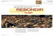 Le Medef veut une rentrée REBONDIR · Medef de Côte-d'Or affiche pourtant un thème qui, à première vue, pou-rait inciter à la légèreté : « Le Rebond ». L'organisation patronale