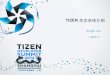 Sungjin Lee 三星电 - Tizendownload.tizen.org/misc/media/tds2014/slides/Introduction to Tizen... · tizen 拥有强的业持 tizen 联盟-10 个理事会成员企业，86 个合作伙伴计划企业