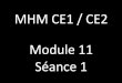 MHM CE1 / CE2 Module 11 Séance 1ekladata.com/DOqGmp3PXHFBjyp90bAeKdjyaHE.pdfModule 11 Séance 4 Activités ritualisées Compter de 3 en 3 : CE1 CE2 Activités ritualisées Le calepin