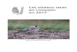 Les oiseaux rares en Limousin en 2017 · très rares, il est un maillon de la fiabilisation des données de Faune Limousin et de WNat (jusqu'en 2015). Il est le complément du CHN
