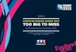coupe du monde rugby 2015 too big to miss · TF1 Publicité propose, au sein des matchs, une offre d’écrans publicitaires codés 9 ou codés 8 (écrans EVENT signalés par E dans