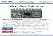 GearBox Solution - 株式会社PALTEK...GearBox Solution GearBox評価ボードは、12G-SDIまでの高速シリアル伝送を評価する為のハードウェアを 備えており、