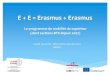 E + E = Erasmus + Erasmuslycee-hotelier-adumas.fr/public/files/Diaporama_Erasmus_2014_2020… · 9 Le lien avec Erasmus + 2014-2020 la stratégie 2020 Faire en sorte que l’éducation