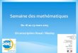 Semaine des mathématiques - Créer un blog gratuitement sur …semainedesmathematiques.e.s.f.unblog.fr/files/2013/04/... · 2013. 4. 7. · AUCHY-LEZ-ORCHIES du Fleuri d'Alcy BEUVRY-LA-FORET