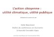 L’action citoyenne : utilité climatique, utilité publique...2016/02/11  · Un coup de fourchette pour le climat Zoom sur l’alimentation (2) Emissions GES pour la production