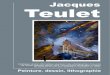 Jacques Teulet...Extraits de presse (suite) Les deux salles de l'espace Barbusse à Montreuil sont investies par les huiles et lithographies de Jacques Teulet. Inclassable parmi les