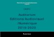 Editions/Audiovisuel /Numérique 2019/2020...Publication en septembre 2019 d’une centaine de saynètes . En partenariat avec Marabulles . Websérie « Les 30 ans de la pyramide du
